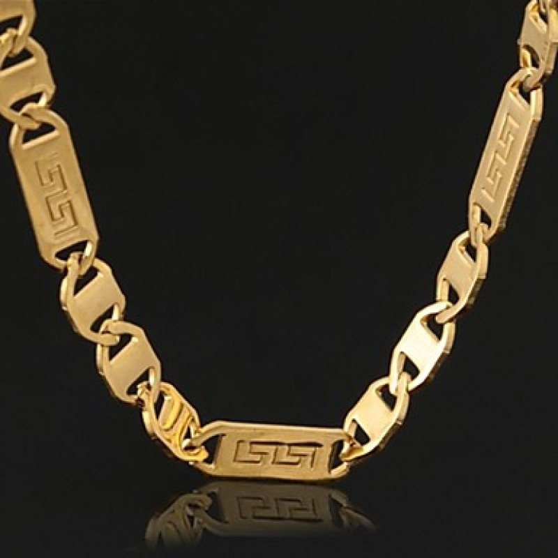 High Quality Vintage 18K Chunky Gold FilledChain N...