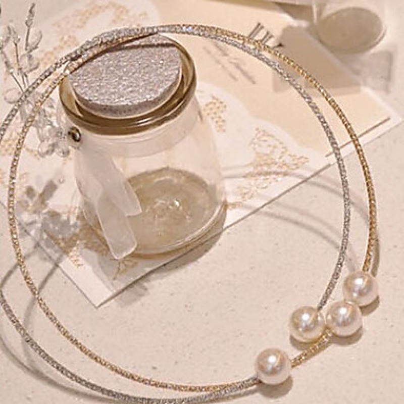 New Arrival Fashional Hot Selling Simple Pearl Collar Necklace