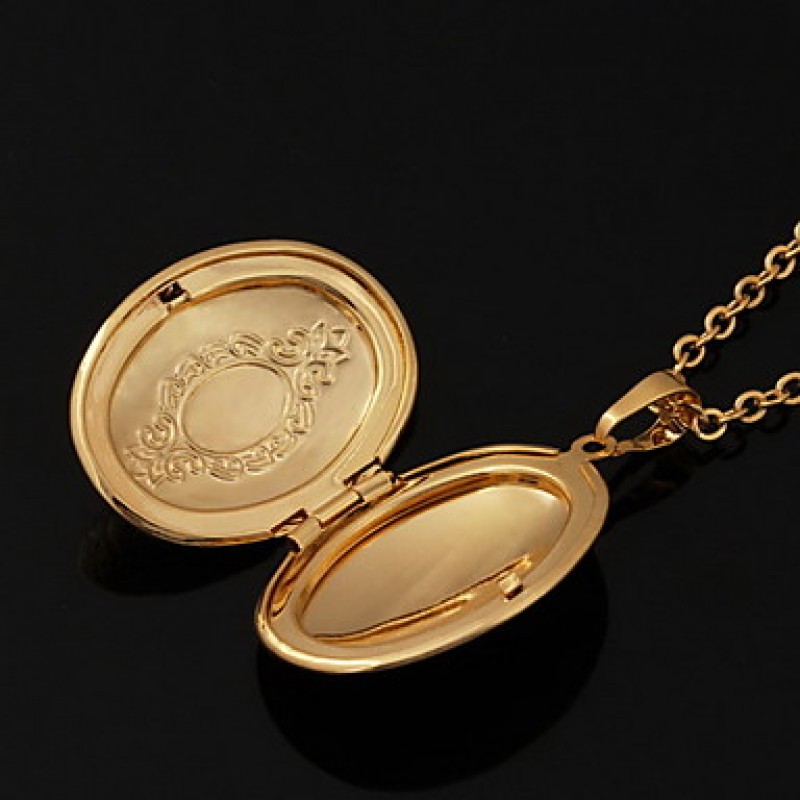 18K Real Gold Plated Locket