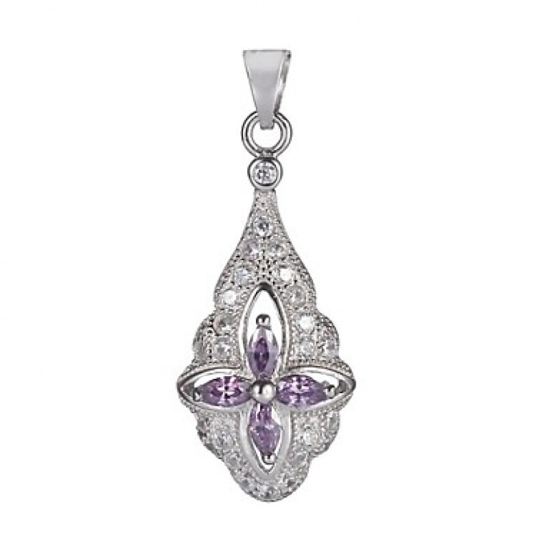 Silver Pendants Sterling Silver Party / Daily / Ca...