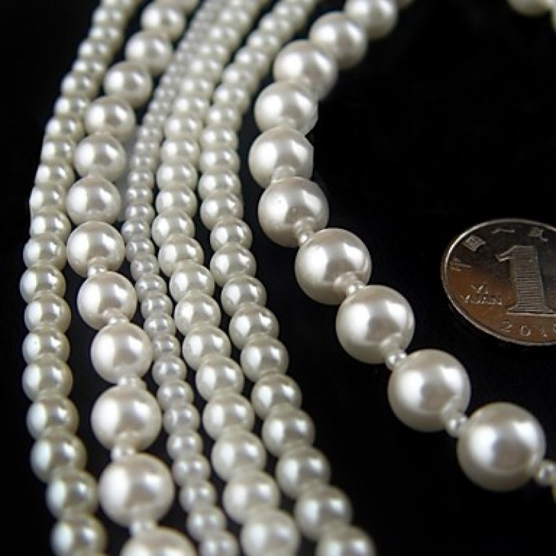 Women's Layered Pearl Necklace