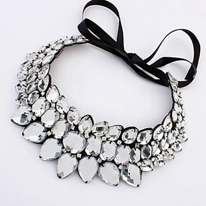 Black Collar Necklaces Fabric Wedding / Party / Daily / Casual Jewelry