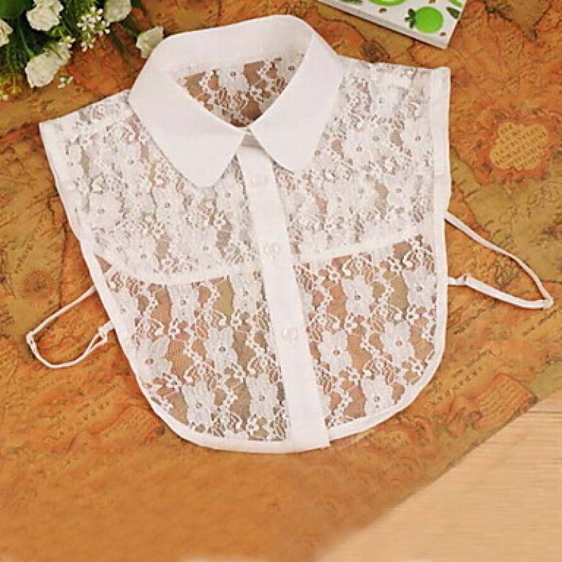 Fashion Women`s Solid Lace Collar Necklaces Joker ...