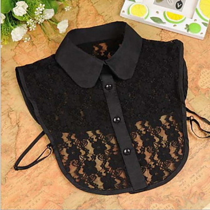 Fashion Women`s Solid Lace Collar Necklaces Joker Daily/Casual