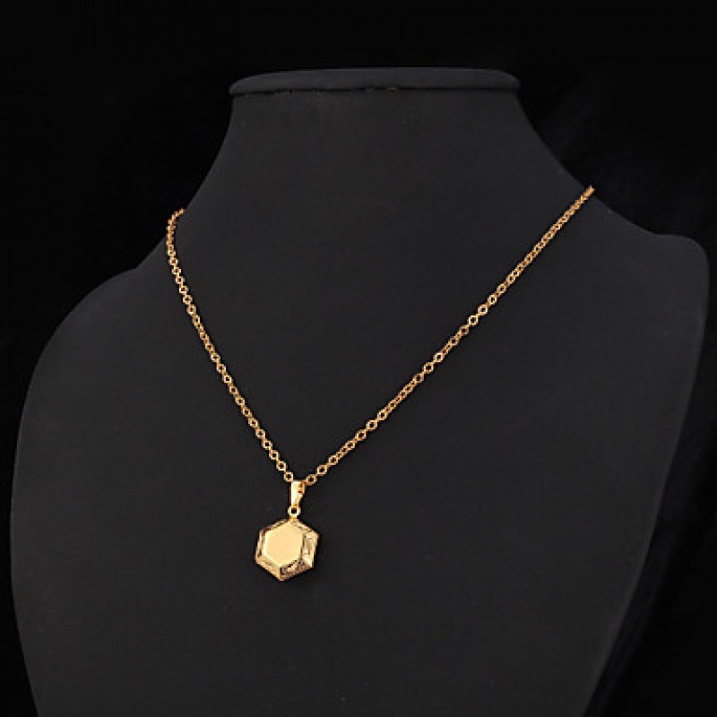 Golden Lockets Necklaces Wedding Jewelry