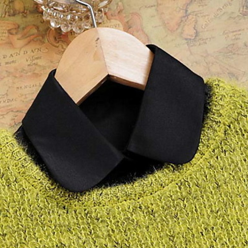 Fashion Women`s Solid Fabric Cotton Collar Necklaces Joker Daily/Casual