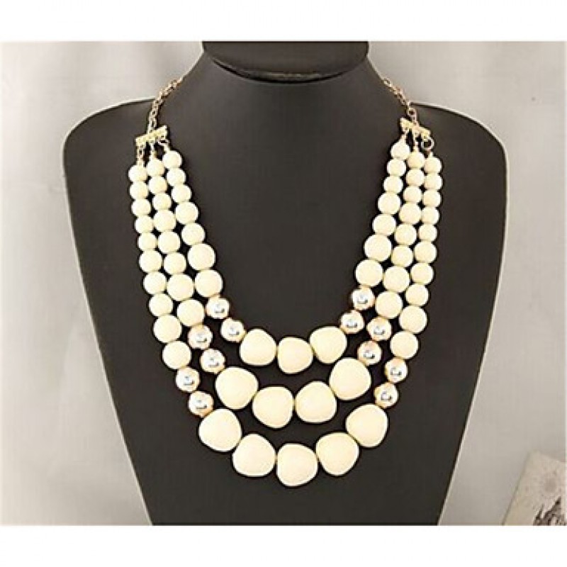 The New Vintage / Cute / Party / Work / Casual Alloy / Rhinestone Layered Necklaces